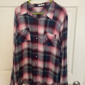 Plaid Button Shirt
